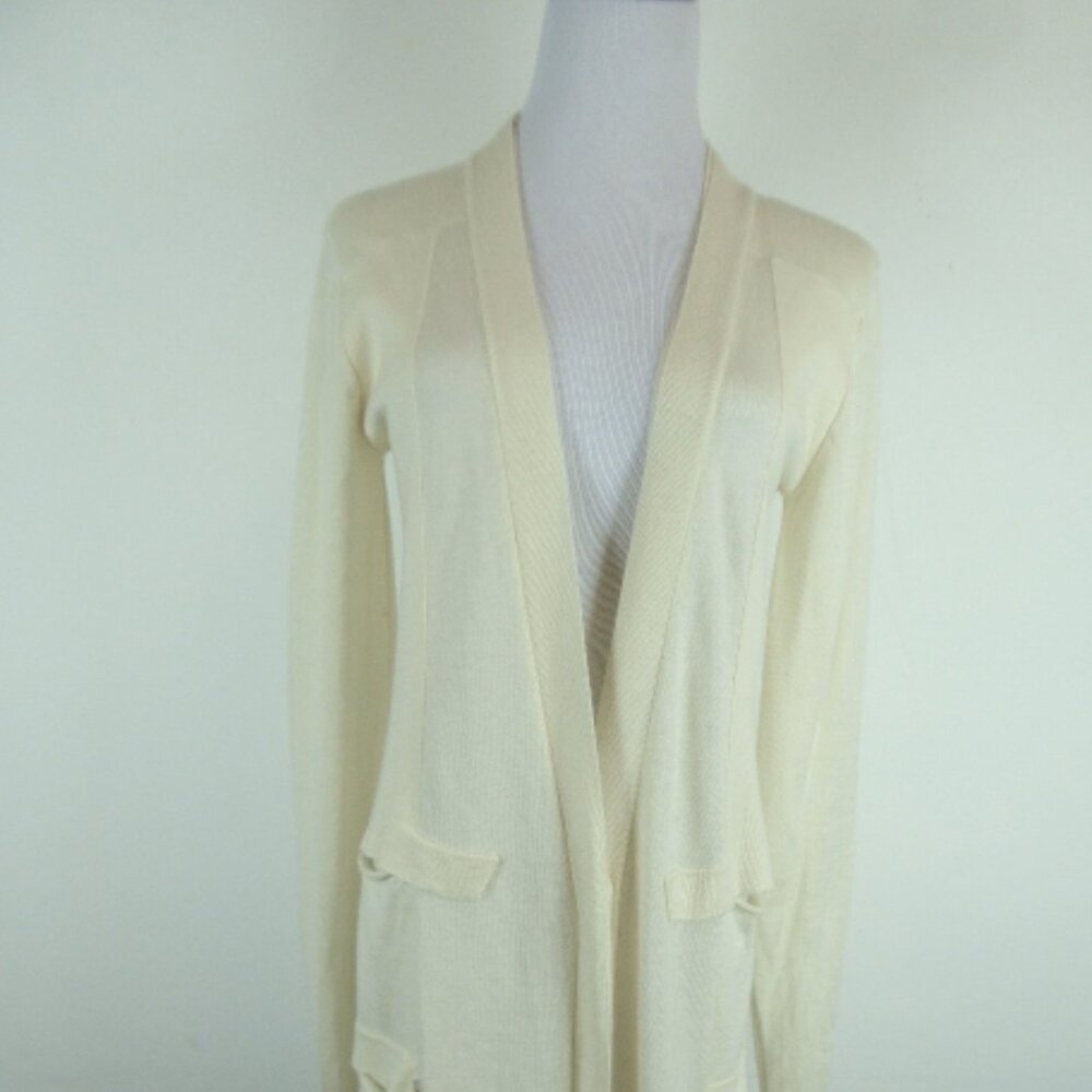 Calvin Klein Collection cashmere cardigan coat S made in Italy